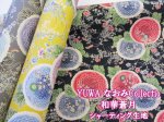 画像1: YUWA 和柄　なおみCollection　和華蒼月　シャーティング生地　有輪商店 (1)